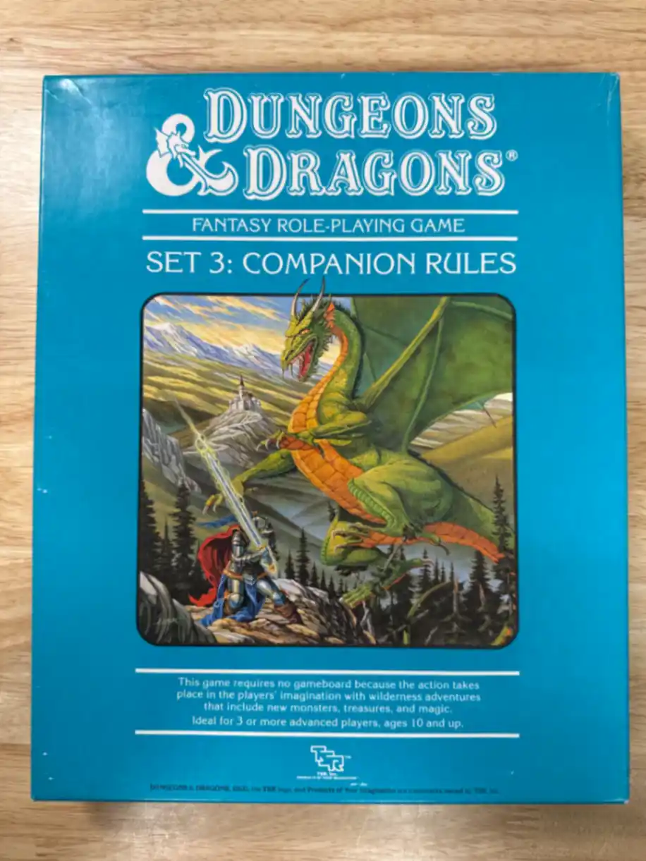 Dungeons & Dragons Set 3: Companion Rules