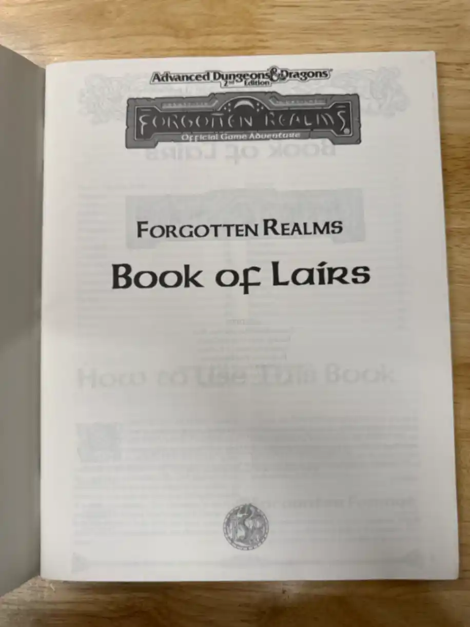 Book of Lairs