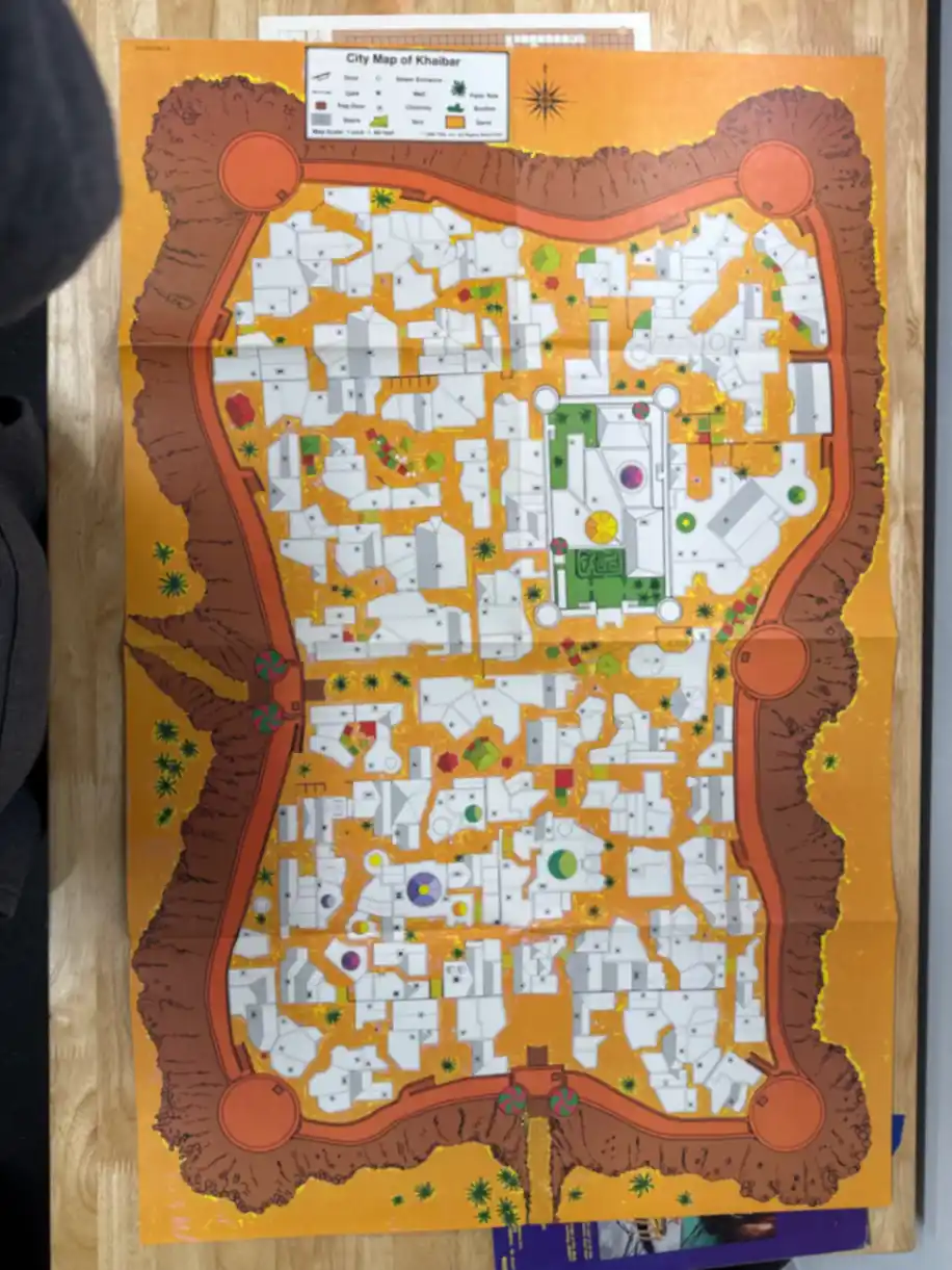 Day of Al’Akbar I9 with map
