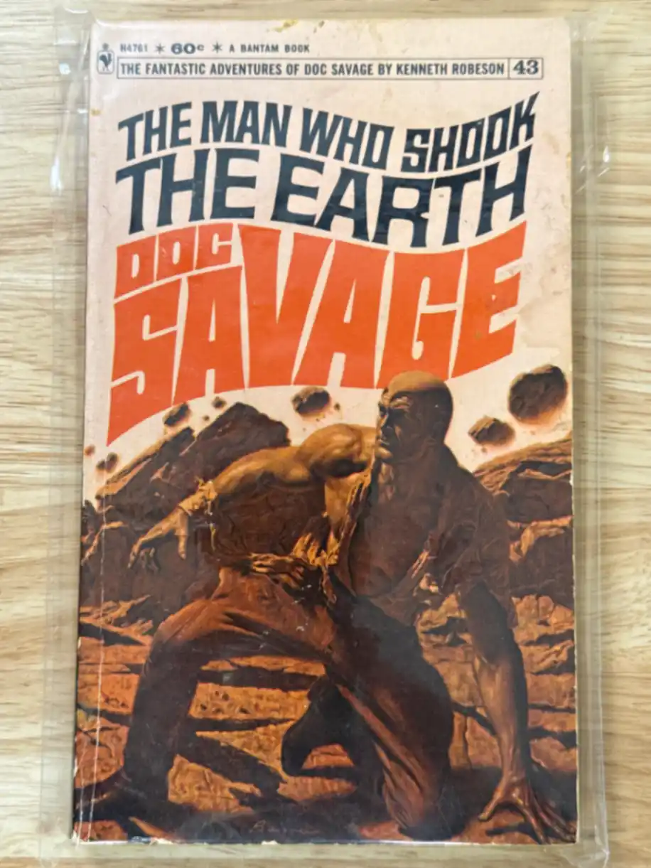 Doc Savage #43 The Man Who Shook The Earth