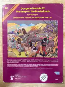 B2 The Keep on the Borderlands