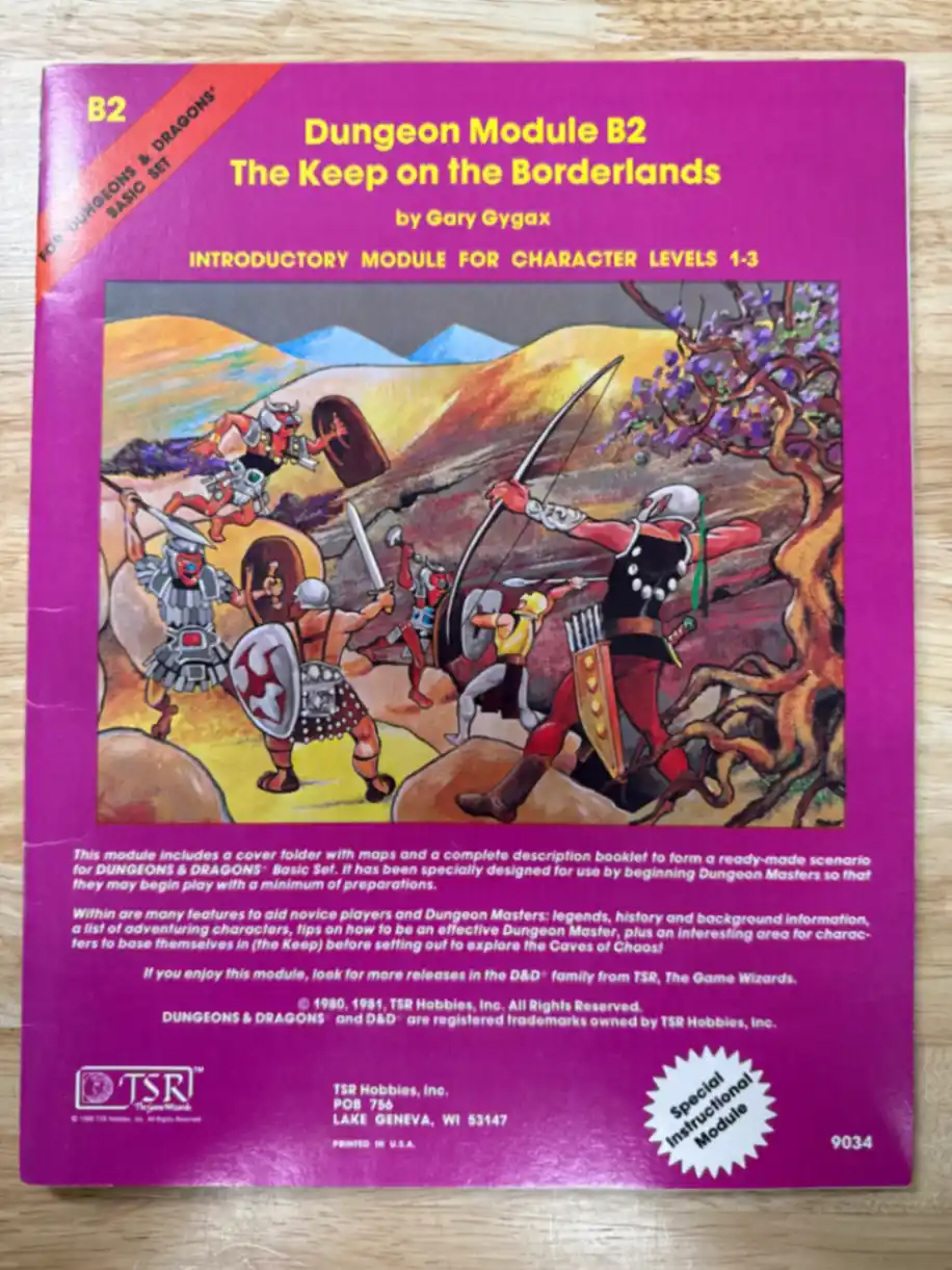 Dungeons & Dragons BASIC SET (Moldvay)