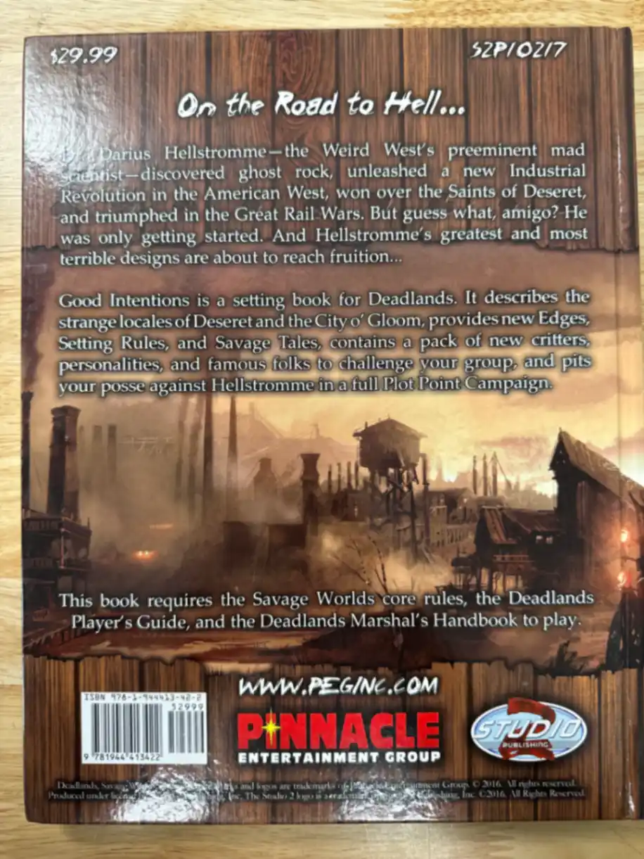 Deadlands Good Intentions