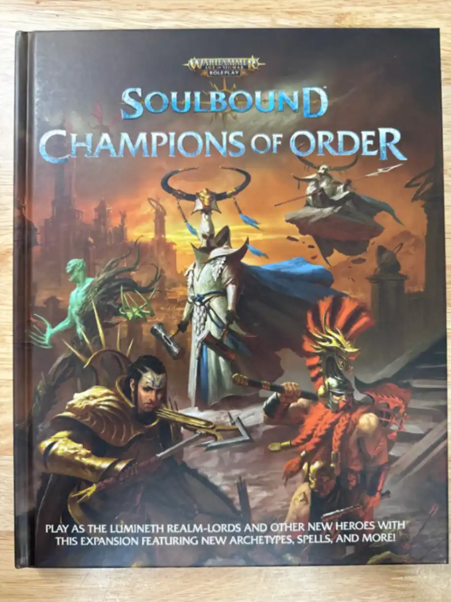 Soulbound Champions of Order Warhammer 40,000 RPG