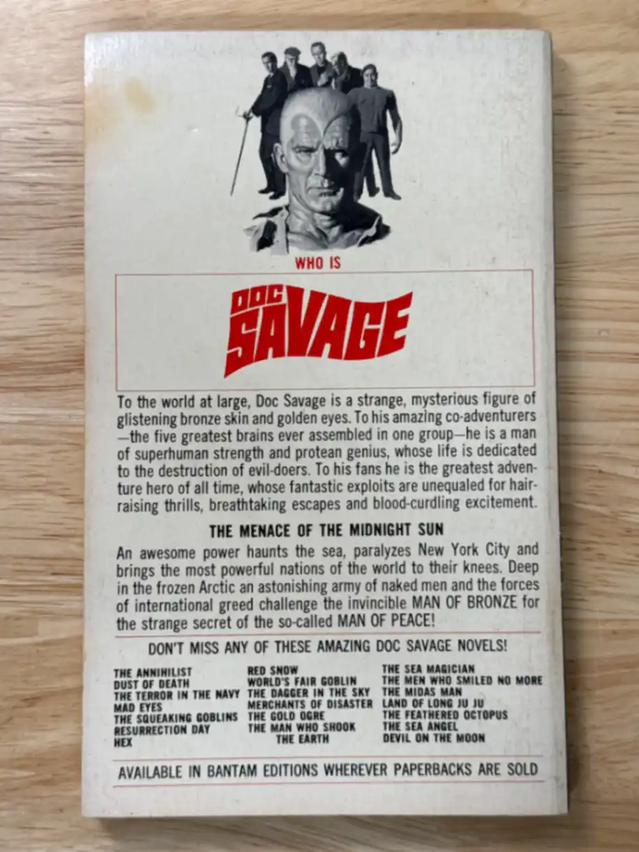 Doc Savage #51 Haunted Ocean