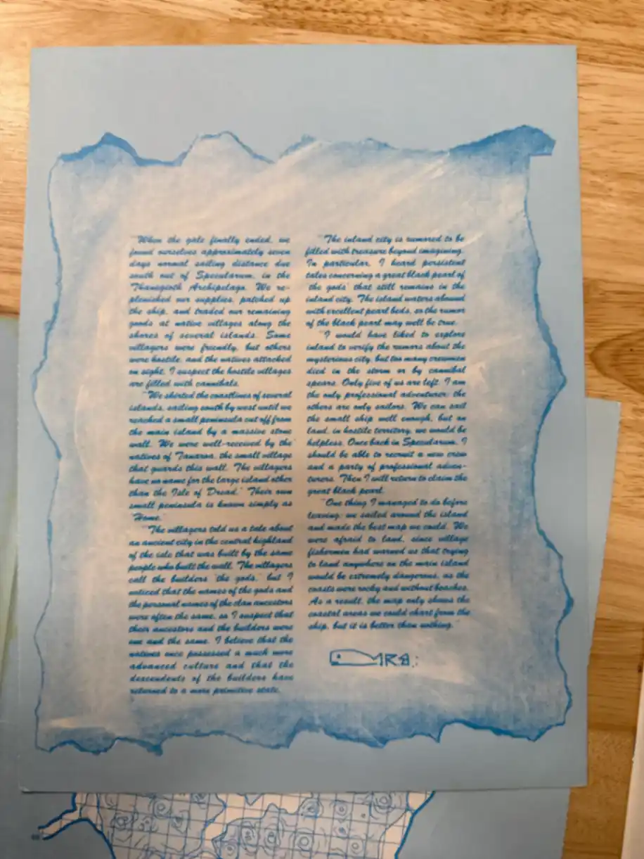 The Isle of Dread X1