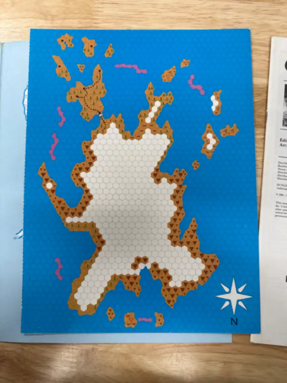 The Isle of Dread X1