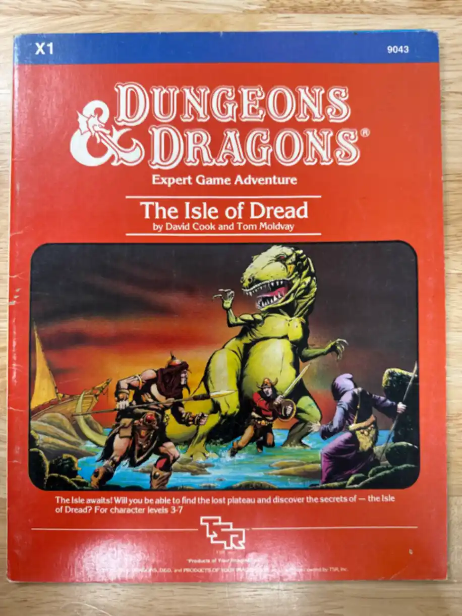 The Isle of Dread X1