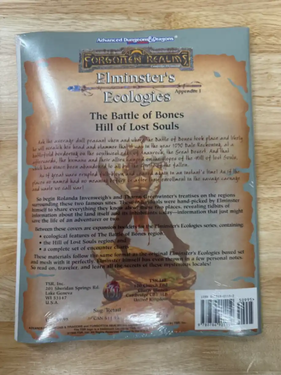 Elminster's Ecologies Appendix I