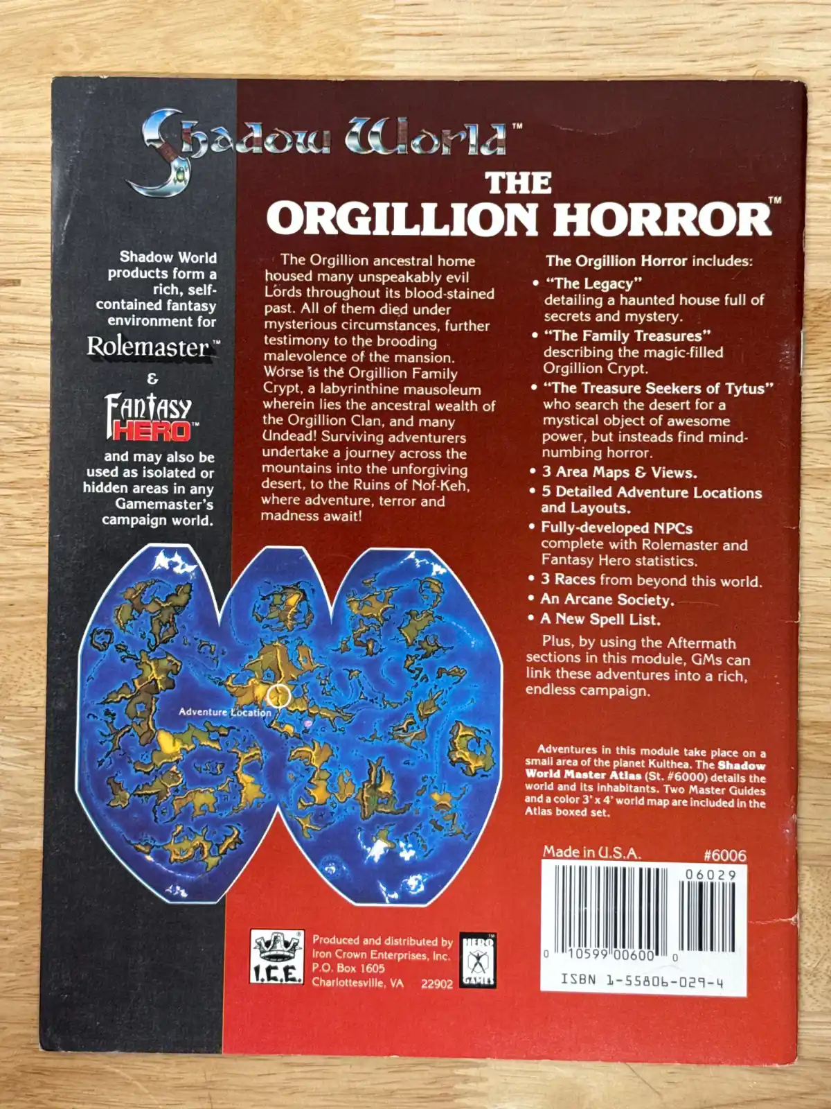 THE ORGILLION HORROR