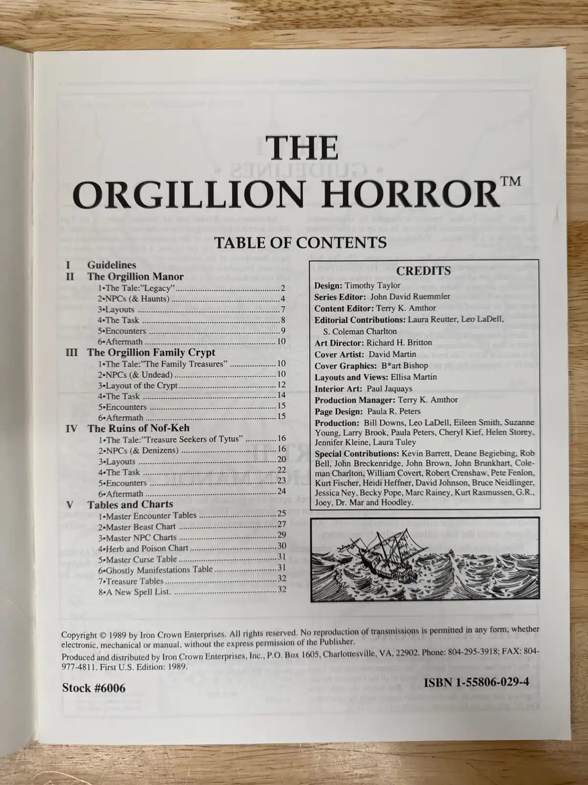 THE ORGILLION HORROR