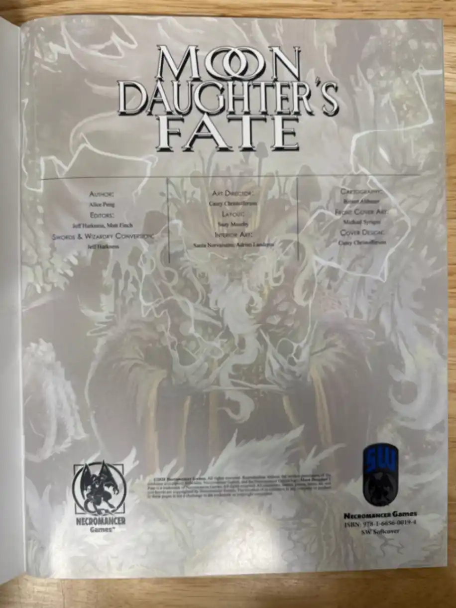 Moon Daughter’s Fate