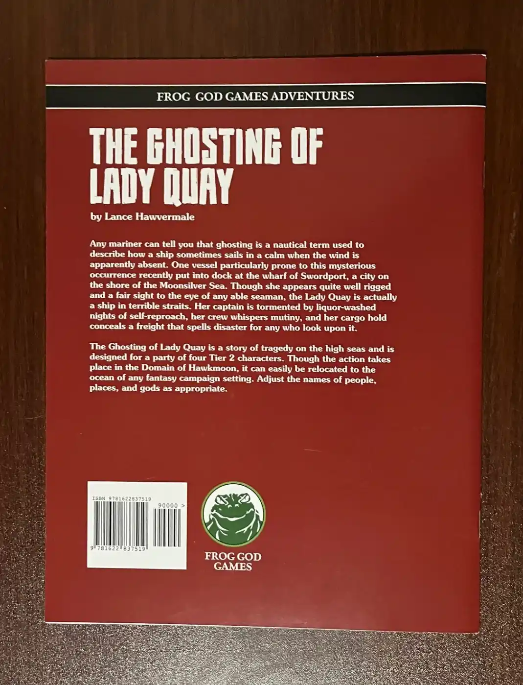 The Ghosting of Lady Quay
