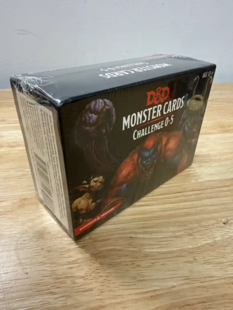 D&D Monster Cards Challenge 0-5