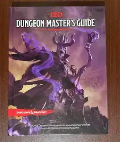 2014 Dungeon Master's Guide; Player's Handbook; Monster Manual