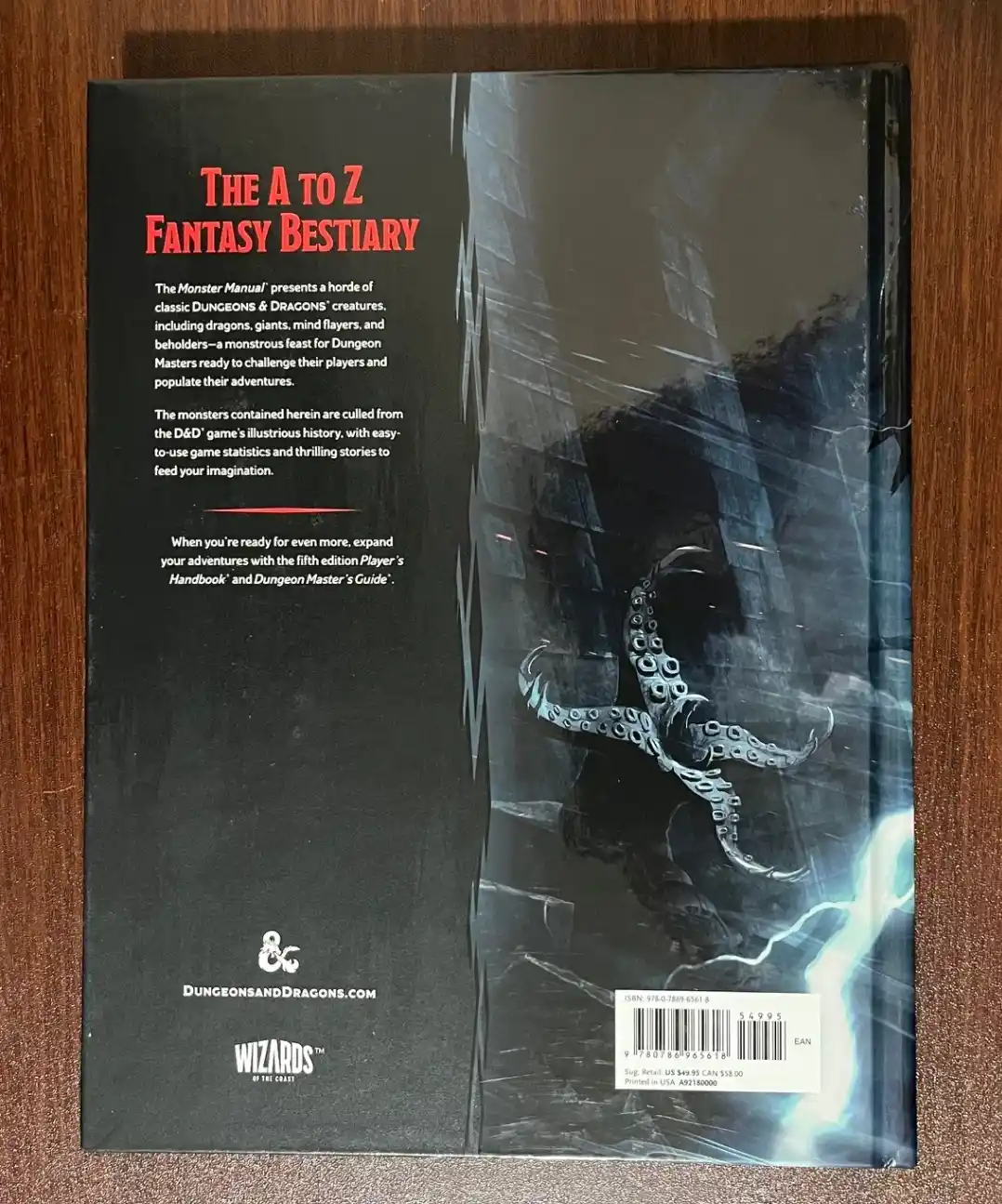 2014 Dungeon Master's Guide; Player's Handbook; Monster Manual