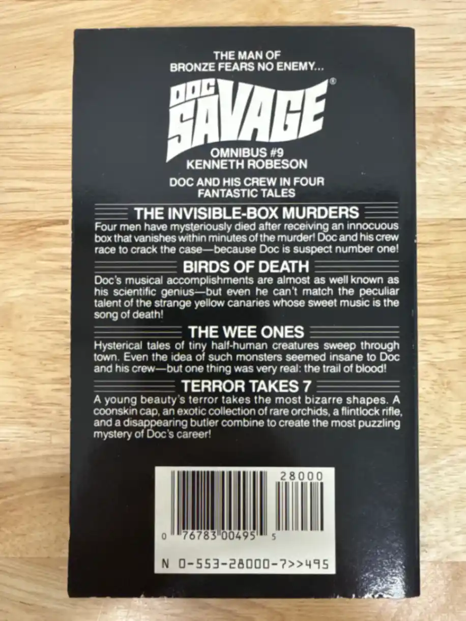 Doc Savage Omnibus #9
