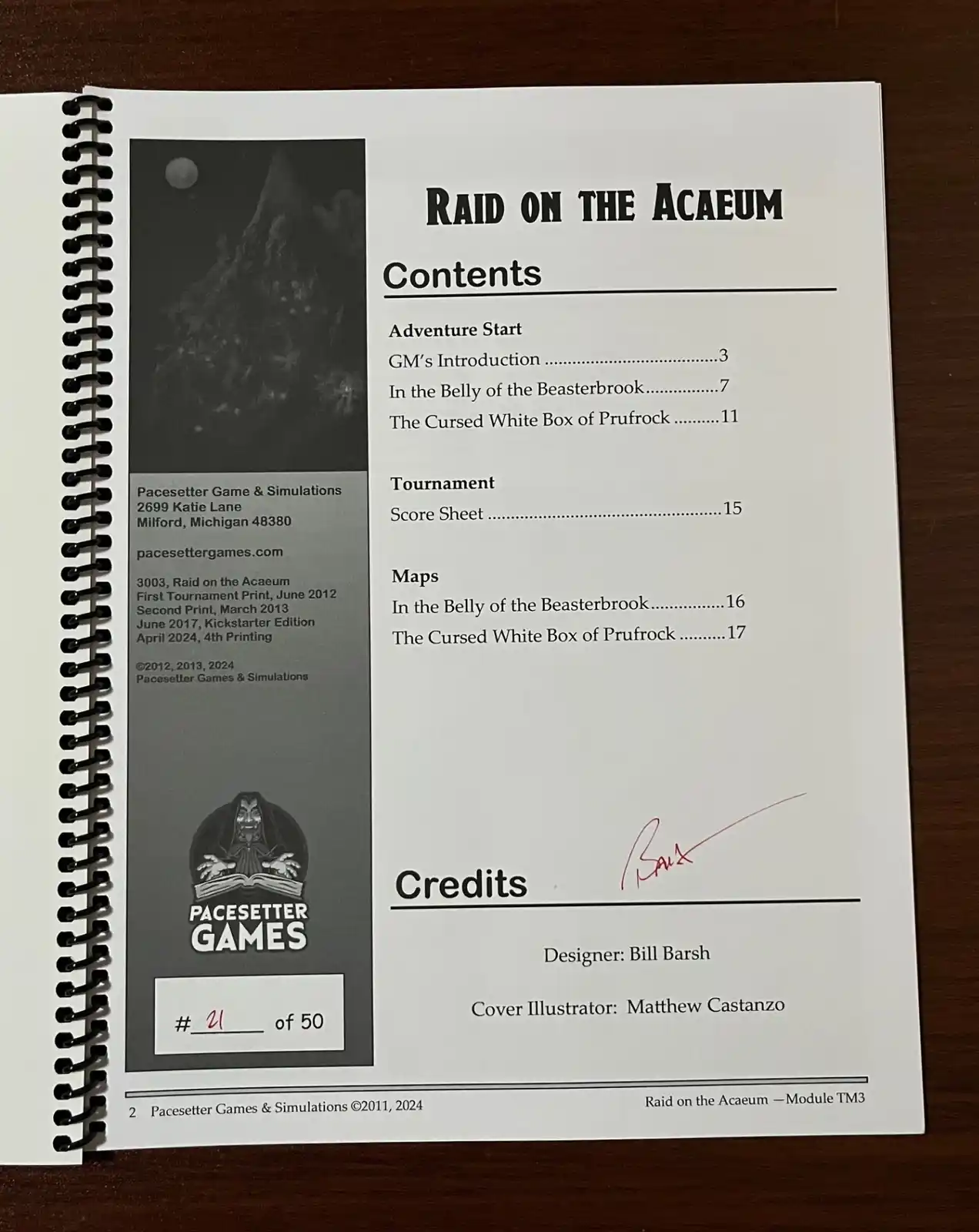 Raid on the Acaeum