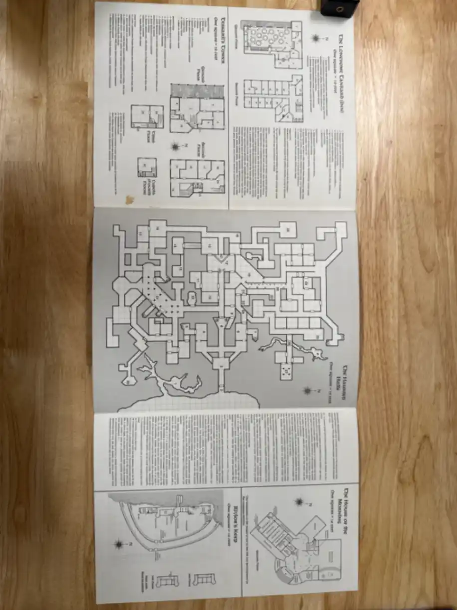 Haunted Halls of Eveningstar (AD&D 2nd Ed Fantasy Roleplaying, Forgotten Realms Module, FRQ1)