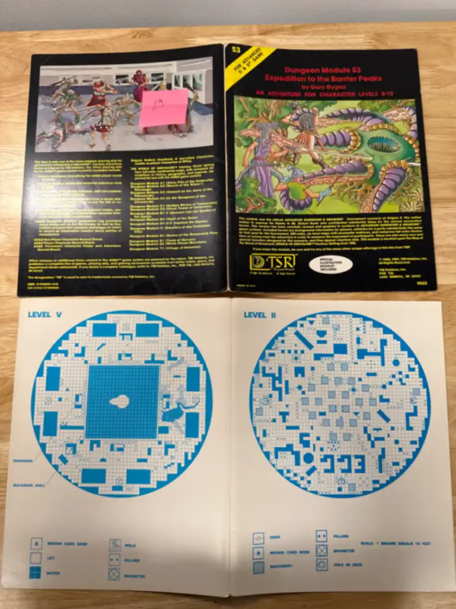 Expedition to the Barrier Peaks S3 5th printing