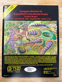 Expedition to the Barrier Peaks S3 5th printing