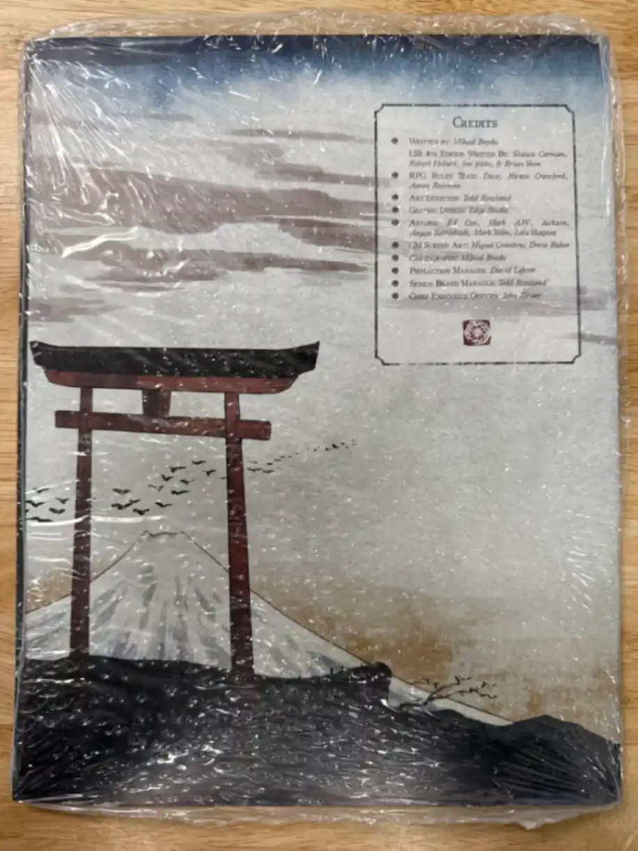 Legend of the Five Rings Game Master’s Screen and Adventure