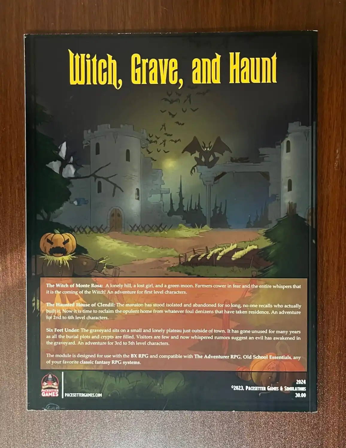 Witch, Grave, and Haunt  BX