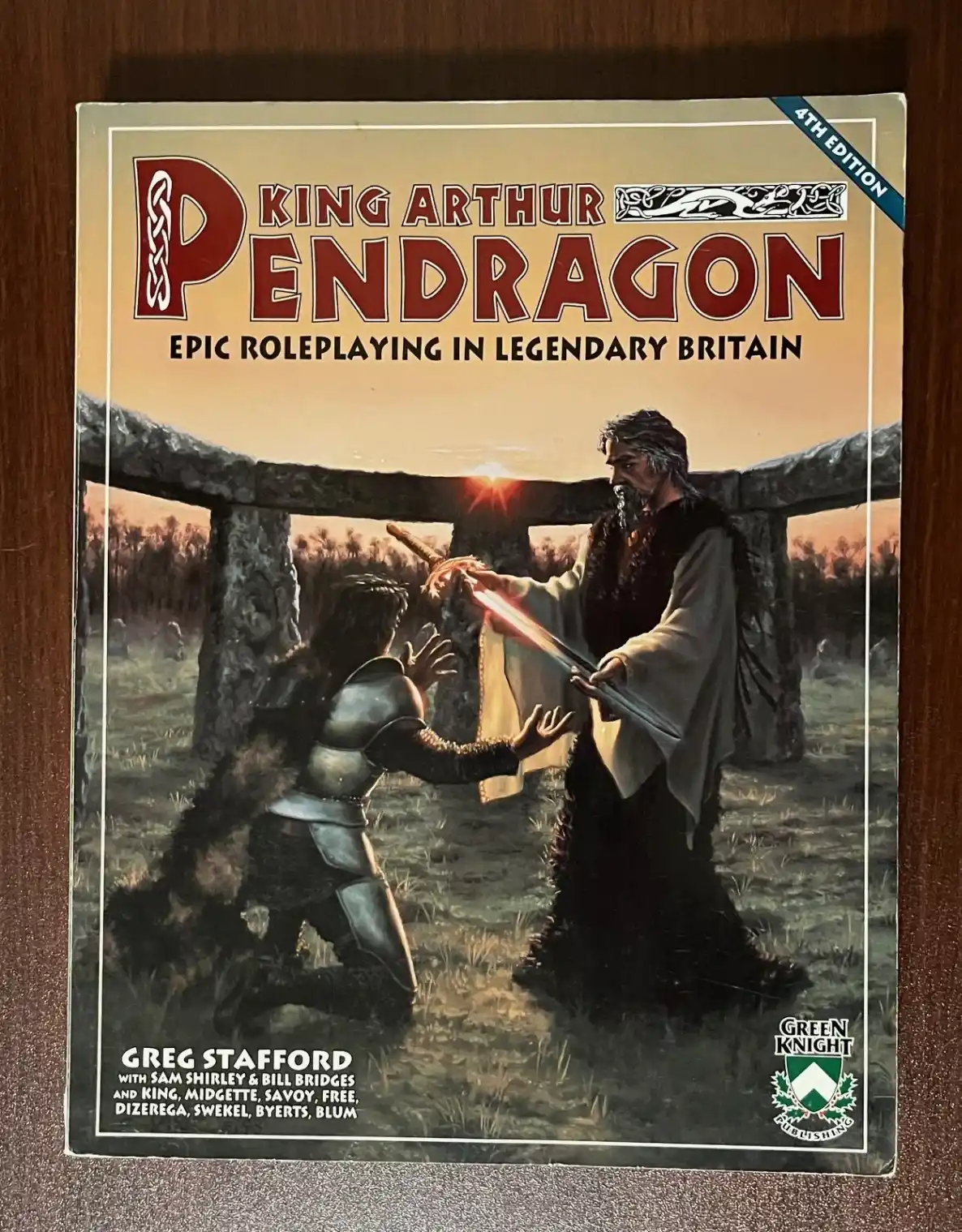 King Arthur Pendragon 4th Edition
