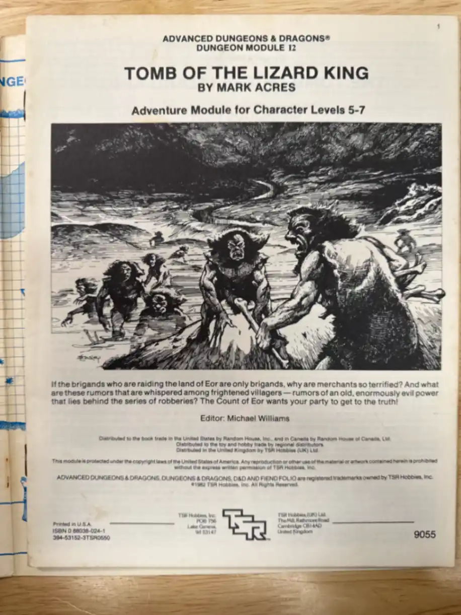 Tomb of the Lizard King I2