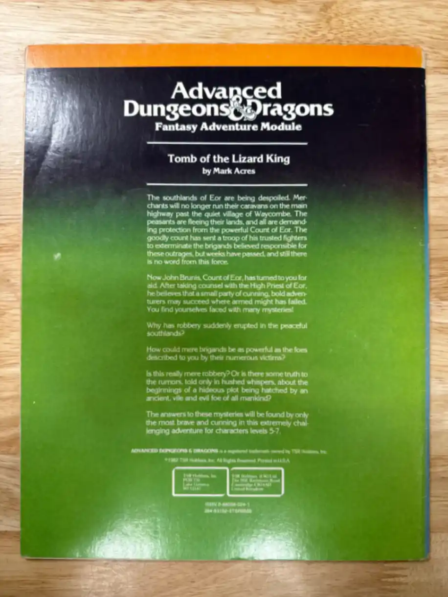 Tomb of the Lizard King I2