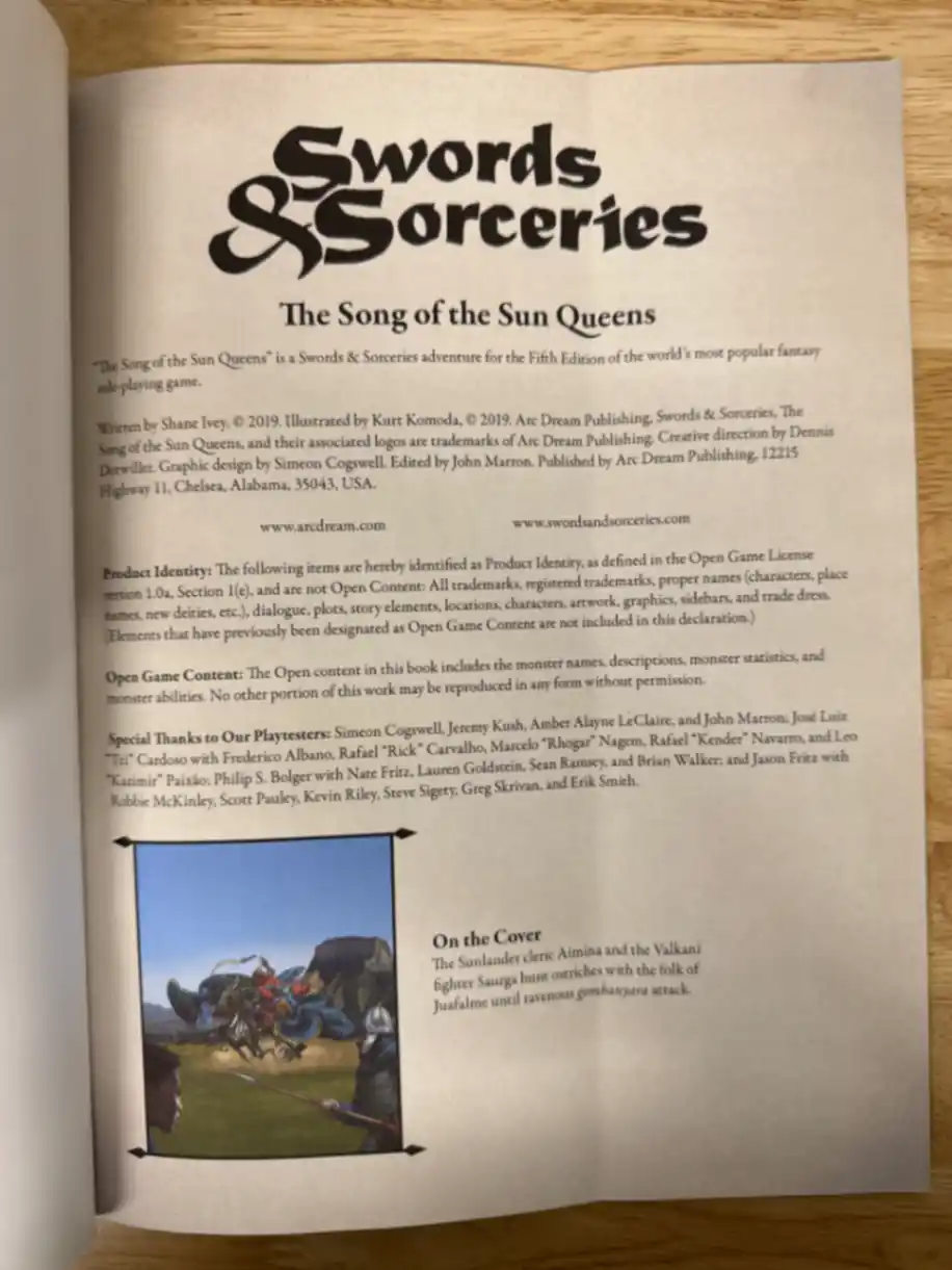 The Song of the Sun Queens