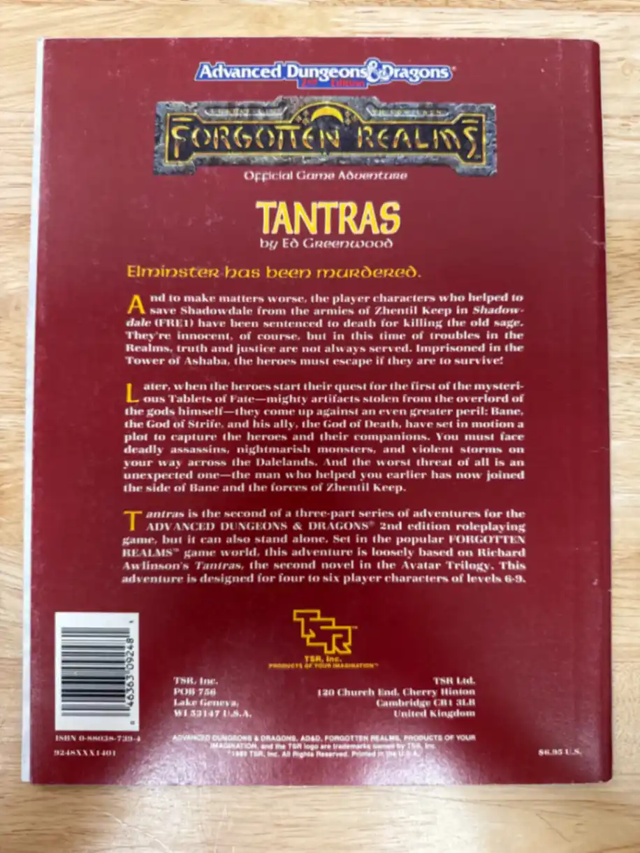 Forgotten Realms Tantras FRE2