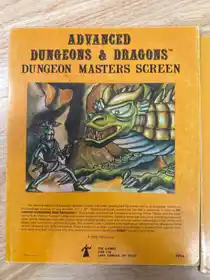 AD&D Dungeon Masters Screen first printing