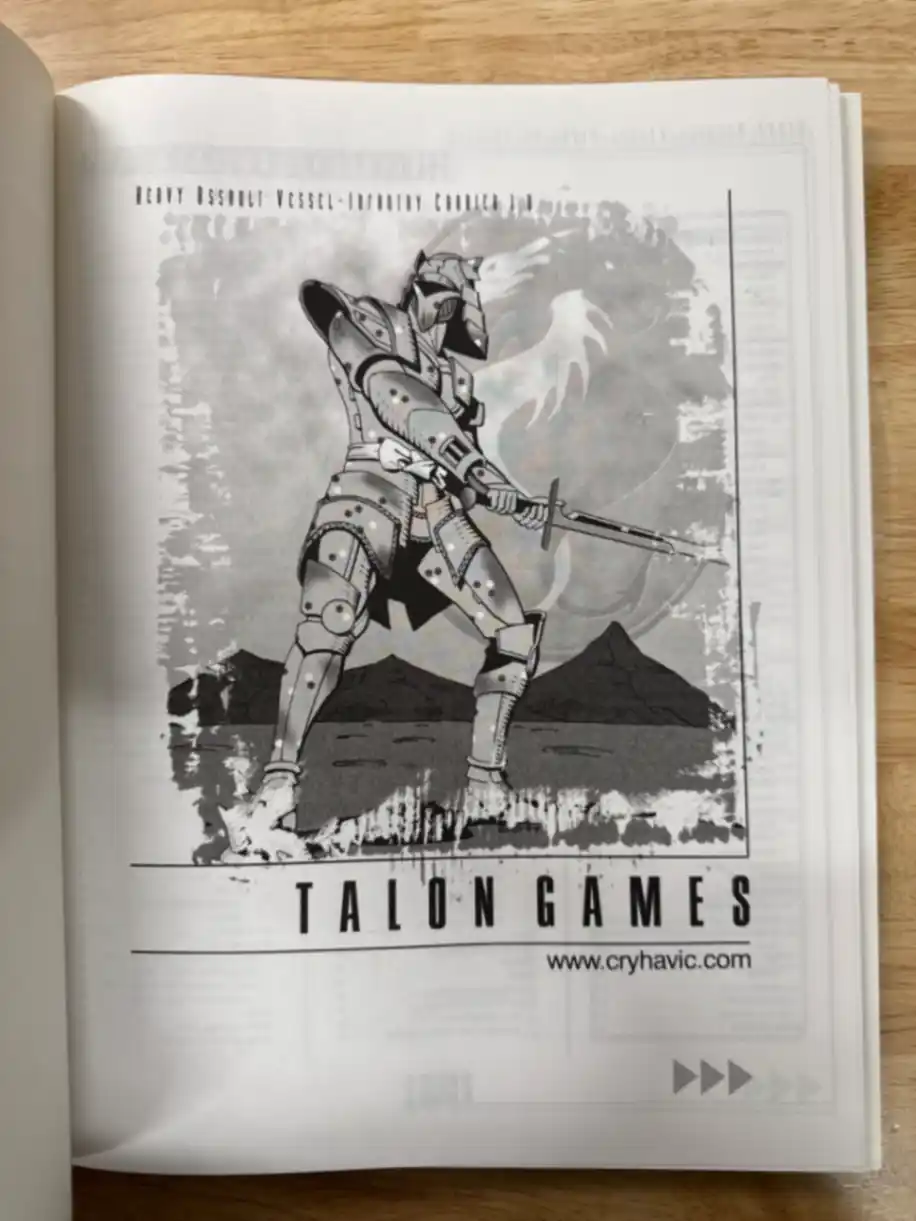 CRY H.A.V.I.C. Miniature Game Rules 1.0 