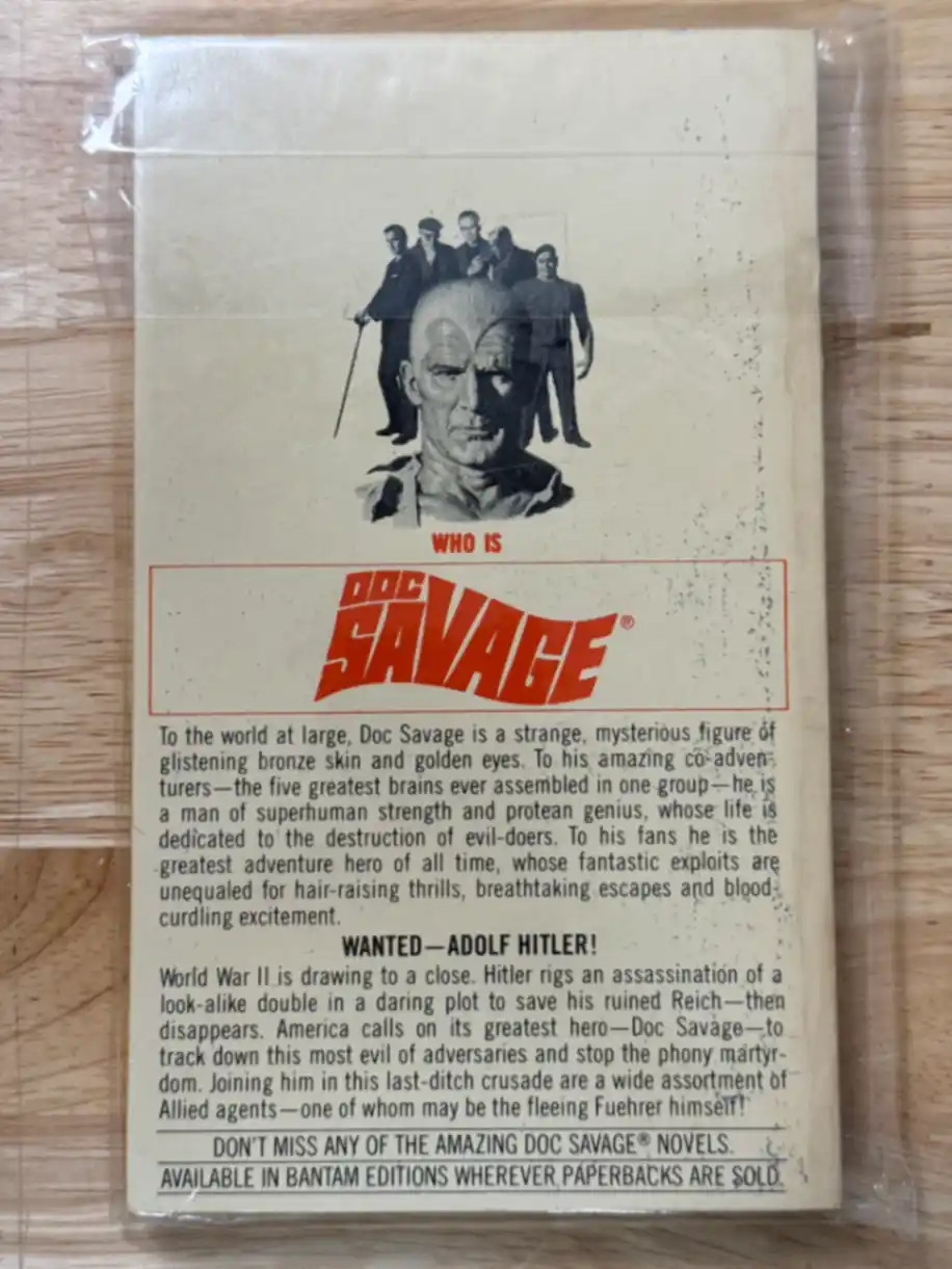Doc Savage #94 The Hate Genius