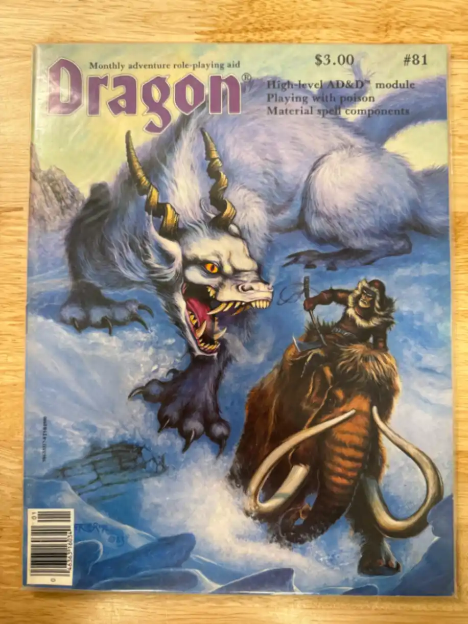 Dragon Magazine #81