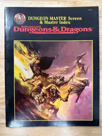 DUNGEON MASTER Screen & Master Index