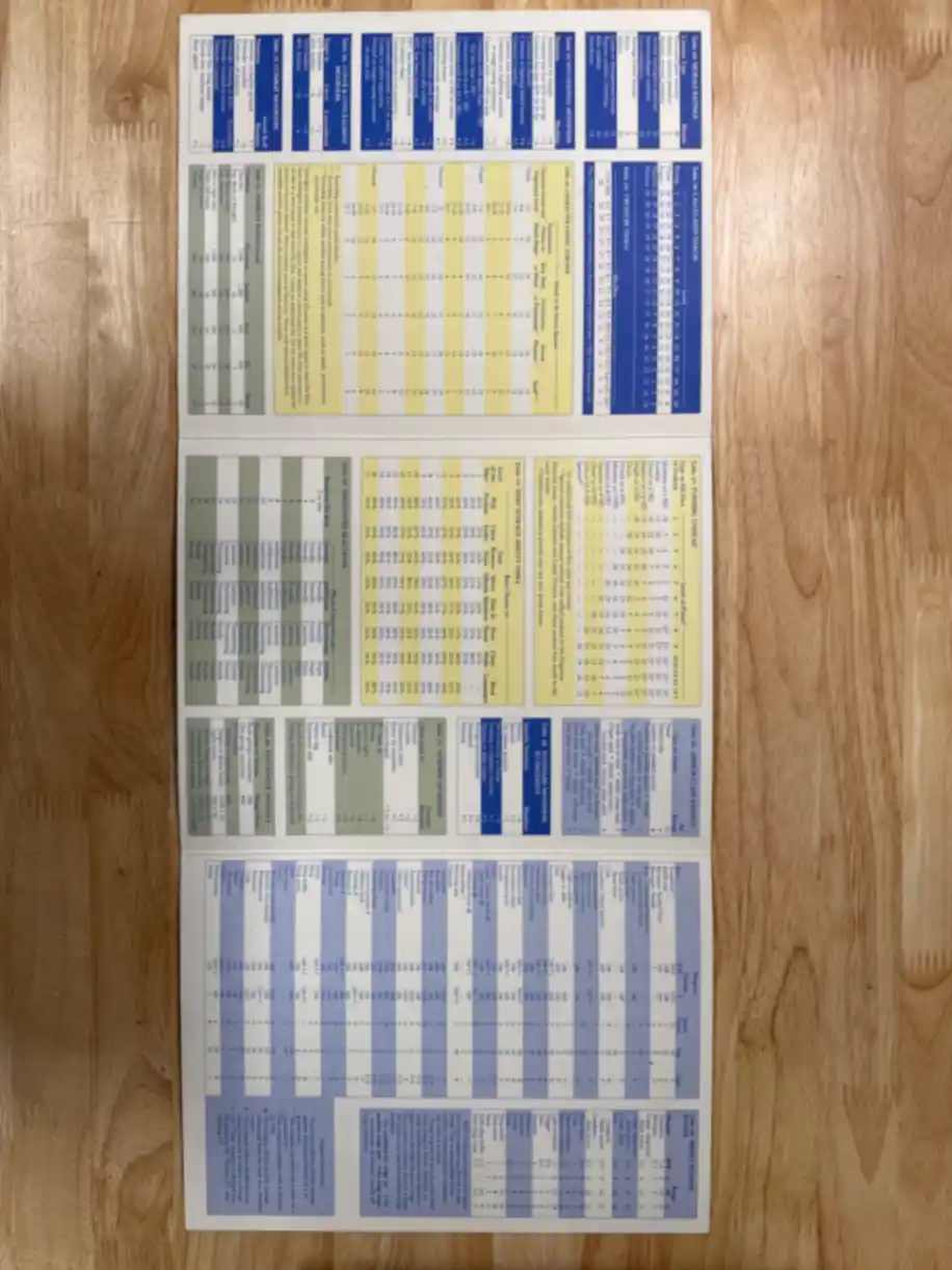 AD&D 2E Dungeon Master Screen