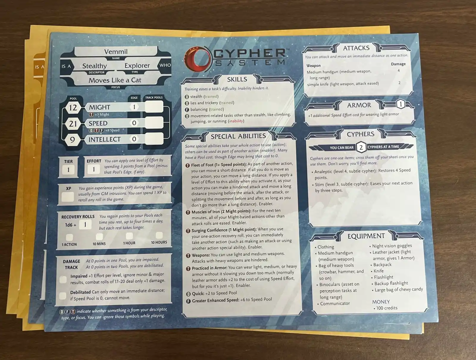 Cypher System Starter Set