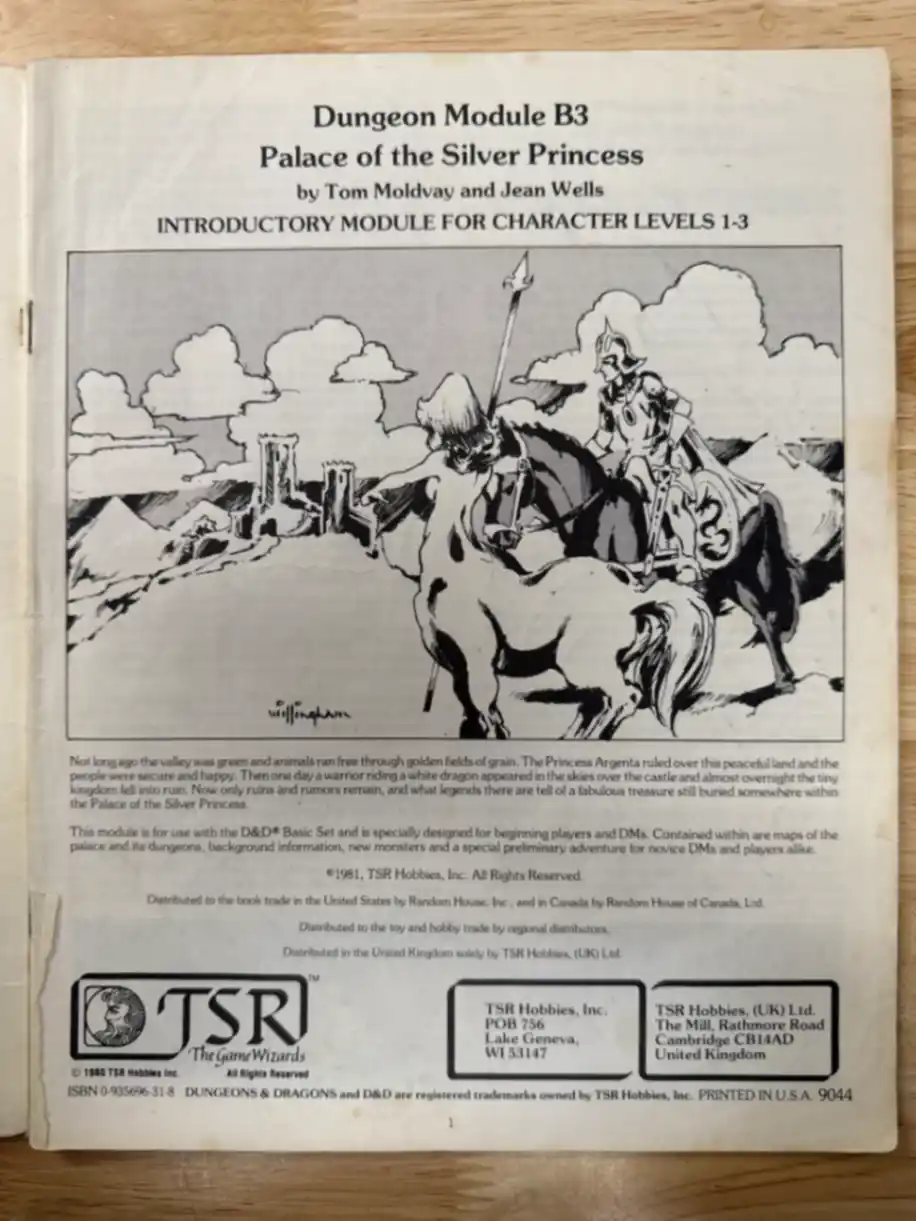 Palace of the Silver Princess B3