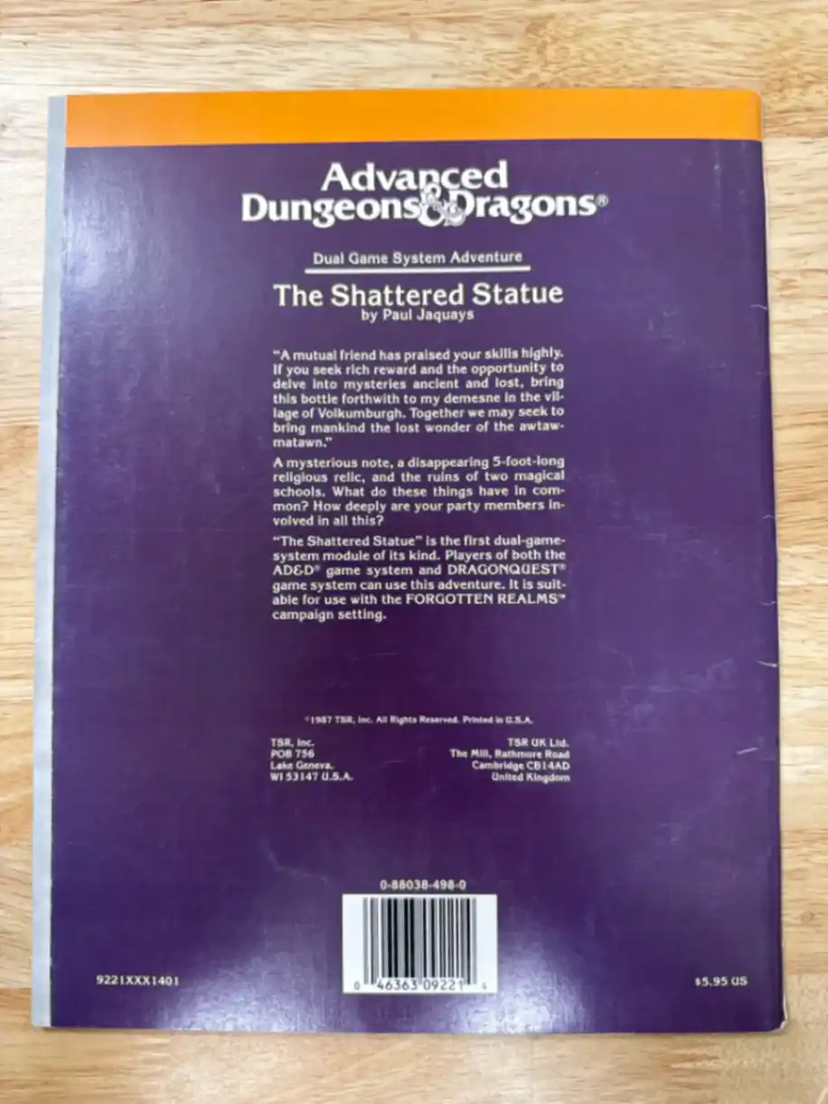 The Shattered Stone DQ1