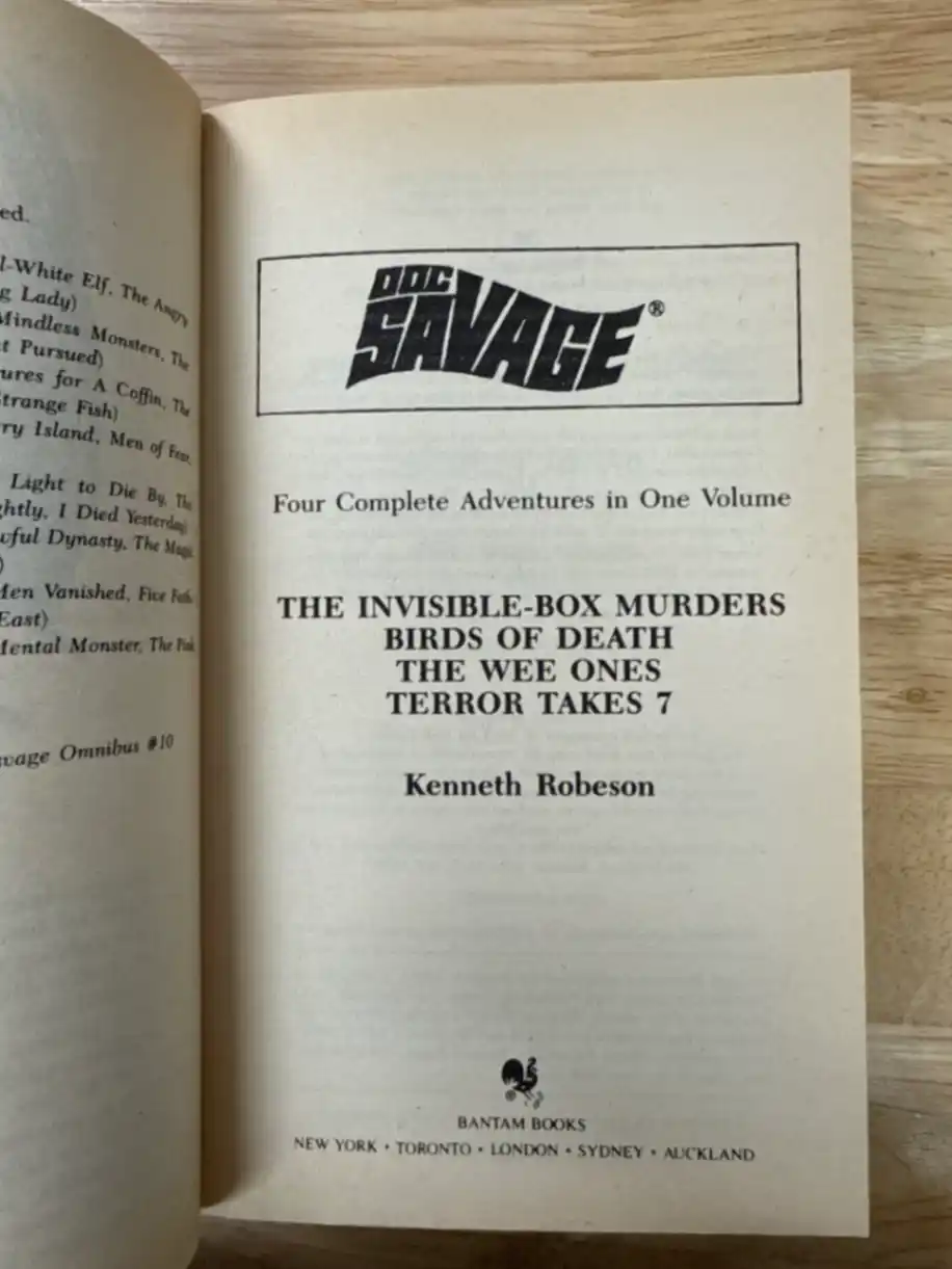 Doc Savage OMNIBUS #8