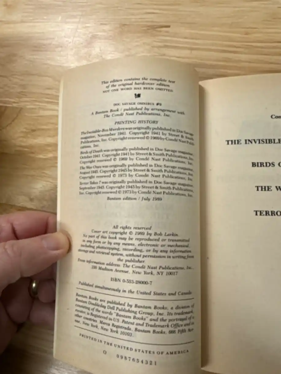 Doc Savage OMNIBUS #8