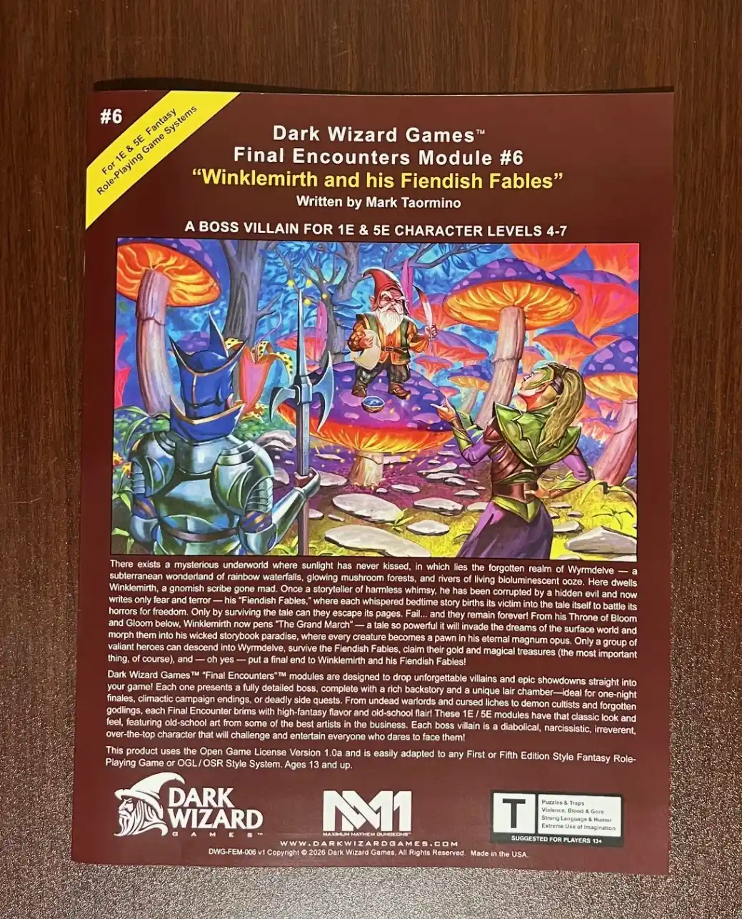 Winklemirth and his Fiendish Fables