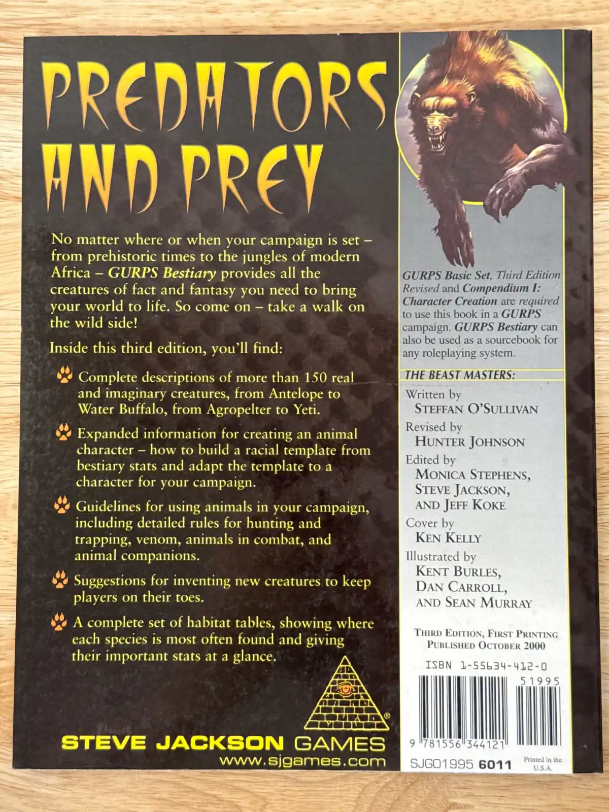 GURPS Bestiary