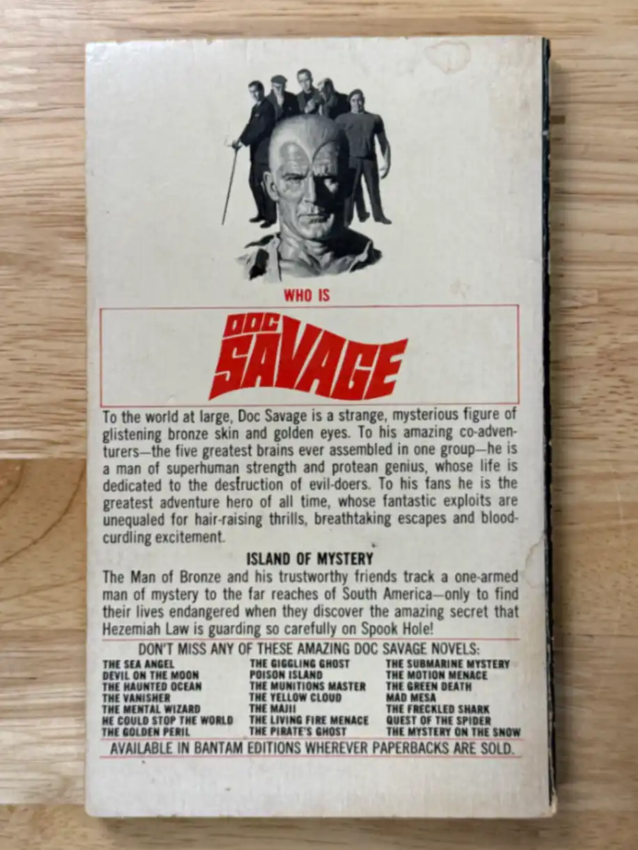 Doc Savage #70 Spook Hole