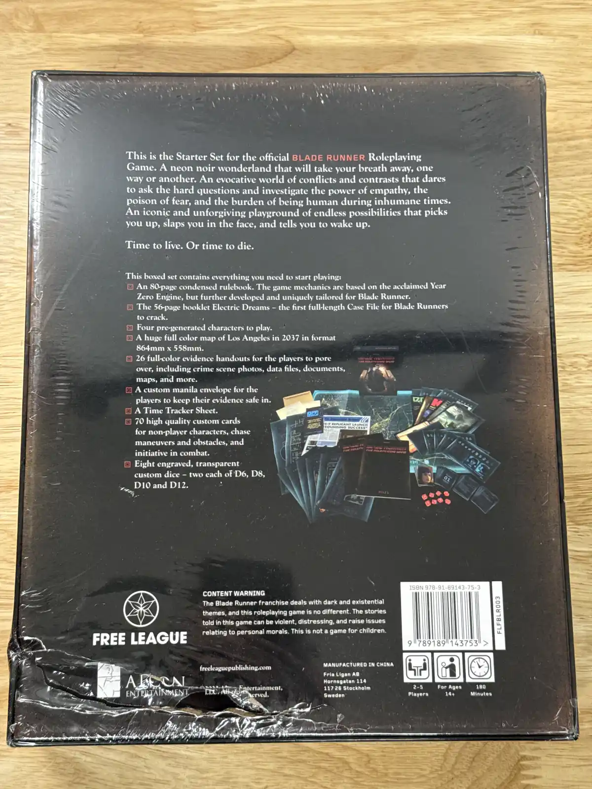 Blade Runner The Roleplaying Game Starter Set