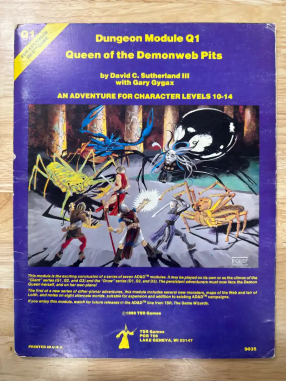 Queen of the Demonweb Pits Q1
