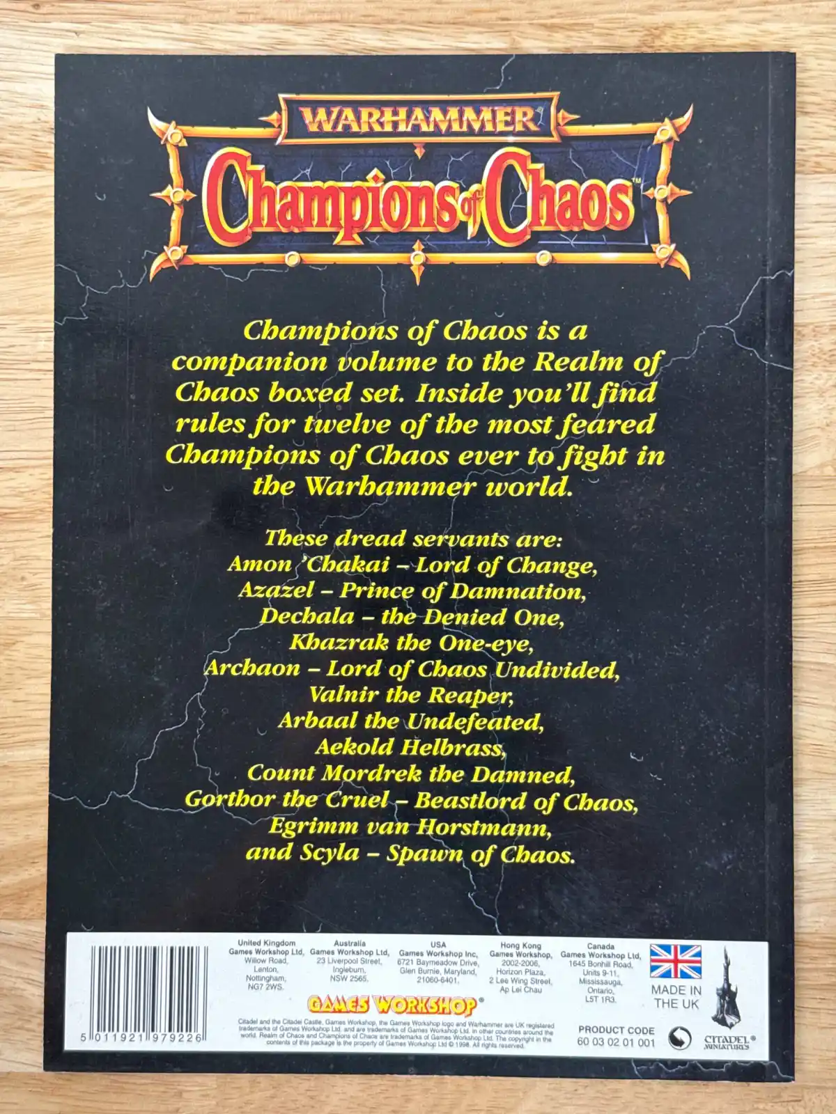 Warhammer: Champions of Chaos