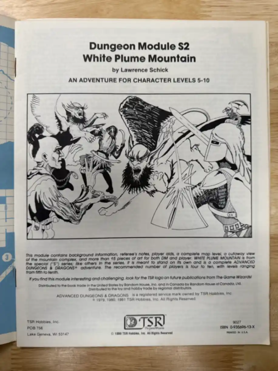 White Plume Mountain S2
